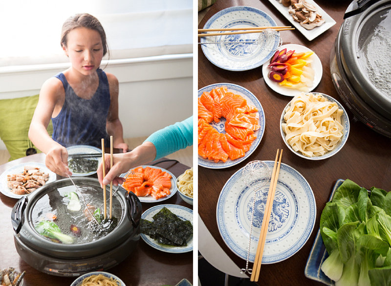 Hot pot  Chinese table setting, New year table, Chinese new year