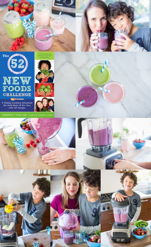 blueberry blast smoothie | the 52 new foods challenge | jennifer tyler lee | pinterest