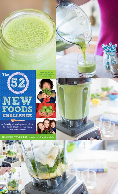 green smoothie big green monster | the 52 new foods challenge | jennifer tyler lee | pinterest