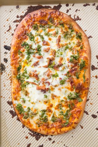 basil pesto pizza | the 52 new foods challenge | jennifer tyler lee | 1 main