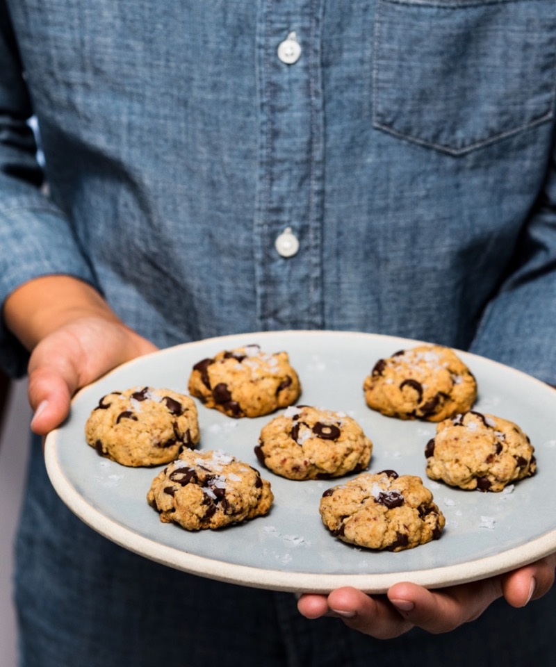 Chewy Chocolate Chip Cookies | Half the Sugar All the Love | Jennifer Tyler Lee
