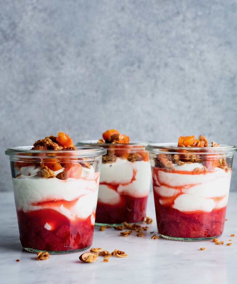 Fruit-on-the-bottom yogurt parfaits virtual cooking class | Jennifer Tyler Lee