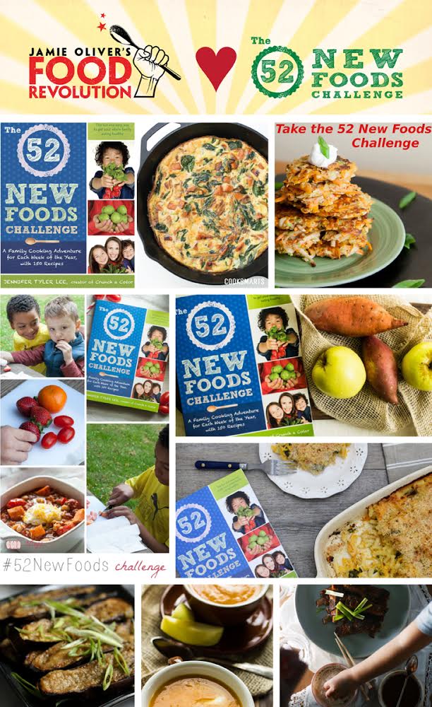 Jamie Oliver's Food Revolution | The 52 New Foods Challenge | Week 1 | Pinterest
