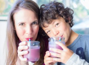 blueberry blast smoothie | the 52 new foods challenge | jennifer tyler lee