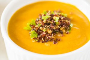 vegan sweet potato soup | jennifer tyler lee