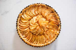 sugar free apple tart