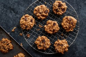 Healthy Oatmeal Raisin Cookies