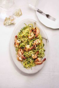 Shrimp Scampi with Zucchini Noodles Mostly Plants Vertical