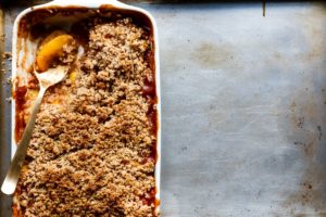 peach crisp | jennifer tyler lee