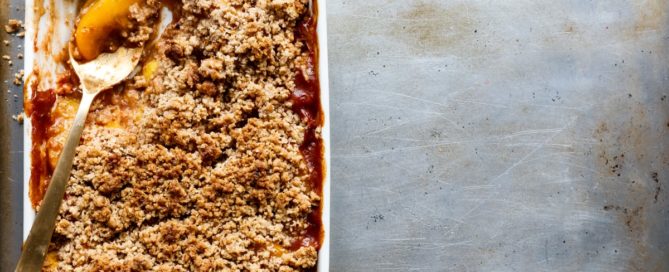 peach crisp | jennifer tyler lee