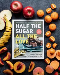  halvdelen af sukkeret, al kærlighed af Jennifer Tyler Lee / bogomslag