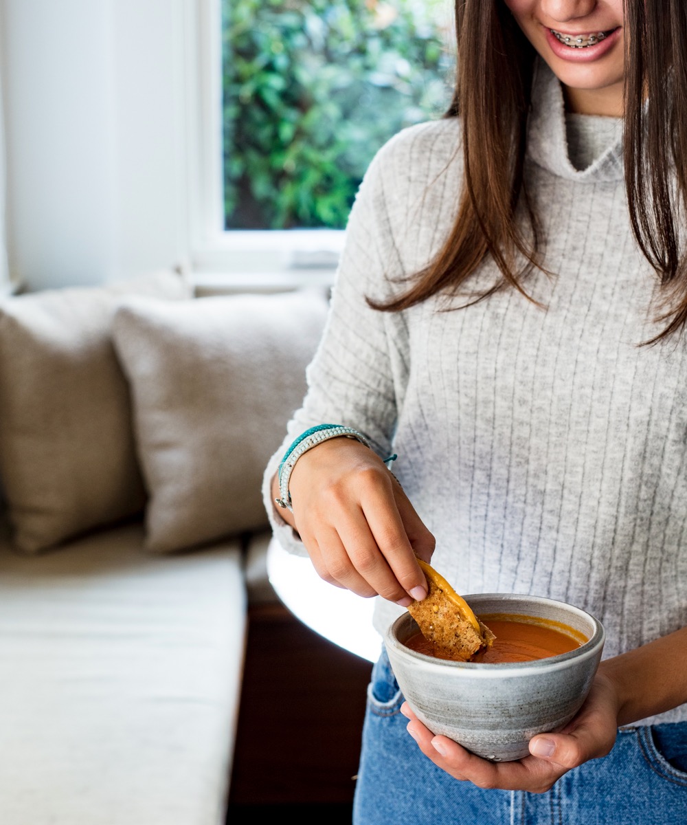 Creamy Tomato Basil Soup | Half the Sugar All the Love | Jennifer Tyler Lee