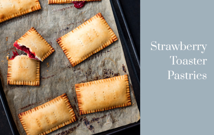 Strawberry Toaster Pastries | Jennifer Tyler Lee | Half the Sugar All the Love