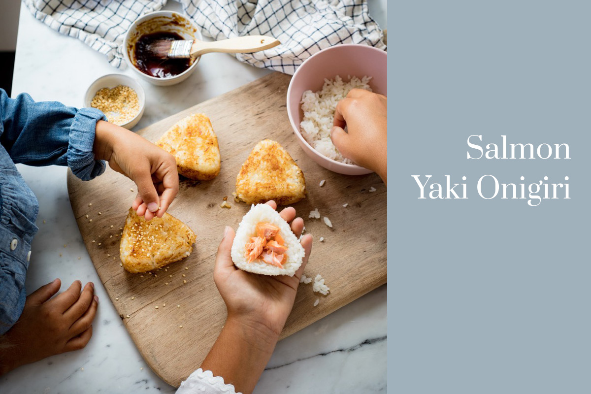 salmon yaki onigiri | jennifer tyler lee | half the sugar all the love | main