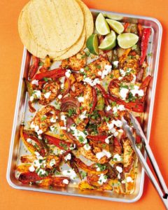 Sheet Pan Chicken Fajitas | Winner Winner Chicken Dinner | Stacie Billis