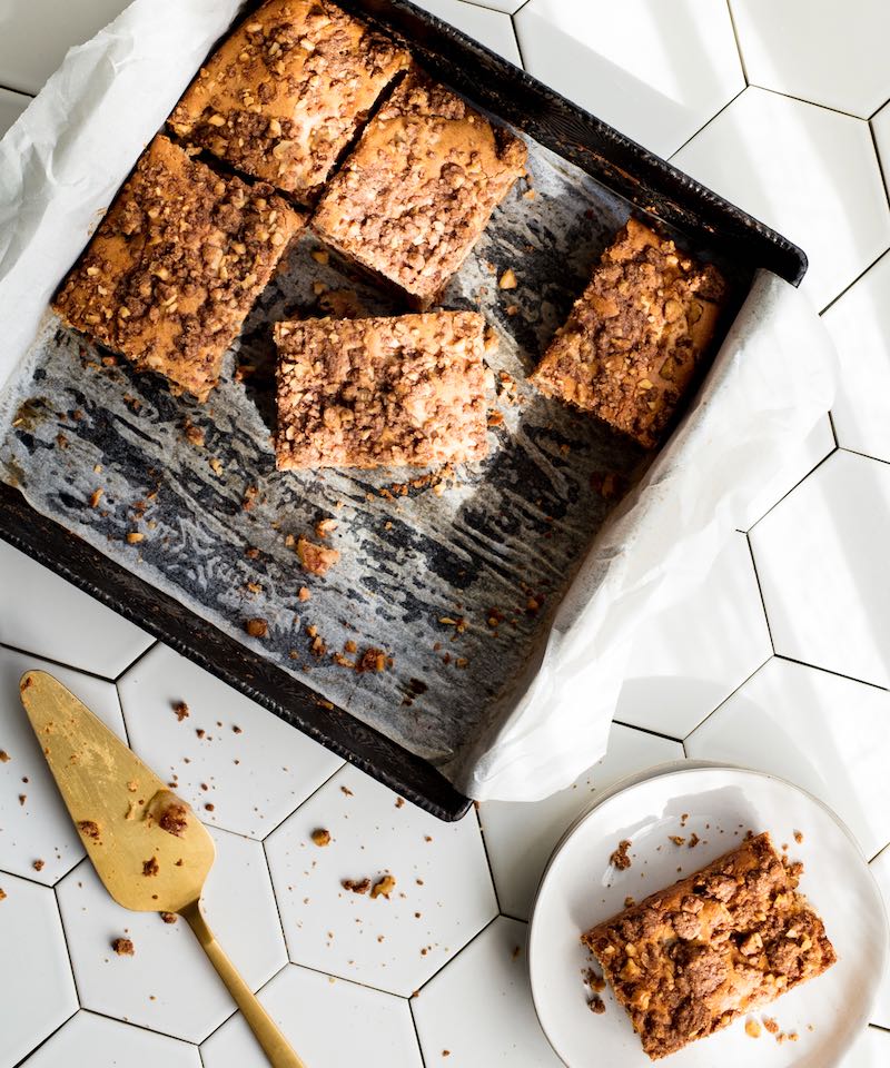 Cinnamon-Apple Coffee Cake | Half the Sugar All the Love | Jennifer Tyler Lee Cinnamon-Apple Coffee Cake | Half the Sugar All the Love | Jennifer Tyler Lee