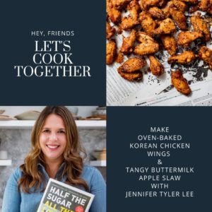 KOREAN CHICKEN WINGS COOKING CLASS | JENNIFER TYLER LEE